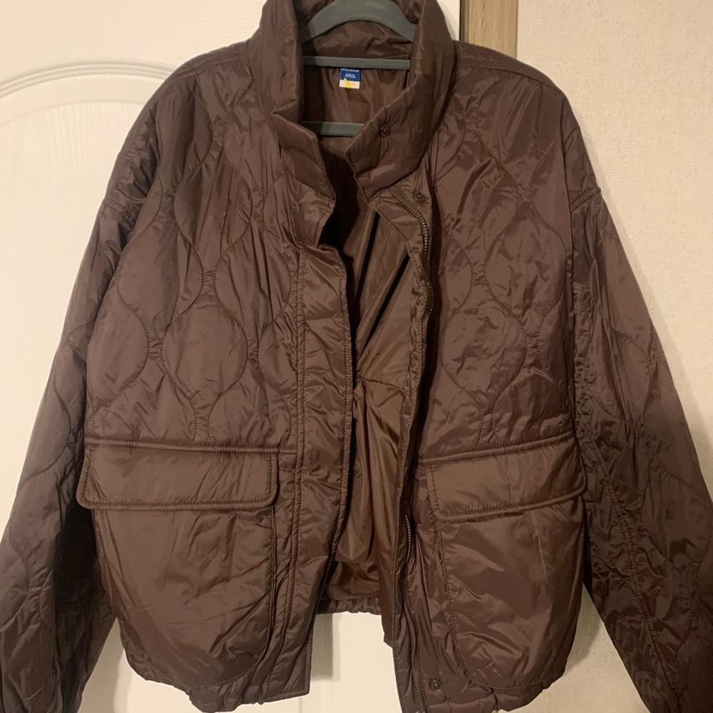 Brown Drawstring Jacket - Picture 2 of 2
